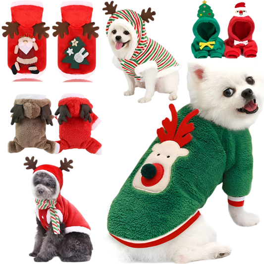 Yuletide Pup Hoodie