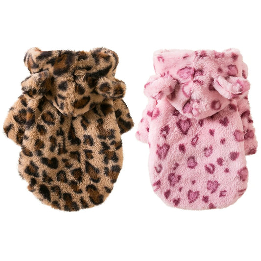 Leopard Pet Hoodie