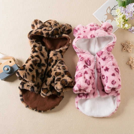 Leopard Pet Hoodie