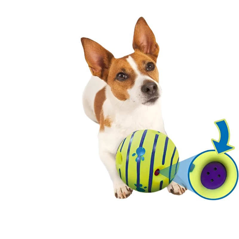 Glow Dog Giggle Ball