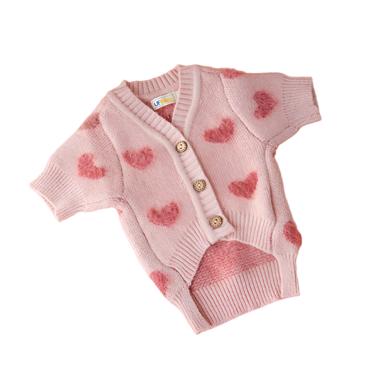 Dog Valentine's Sweater