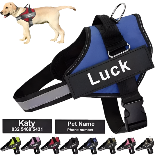 Customized Reflective Dog Harness