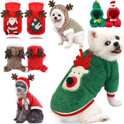 Yuletide Pup Hoodie