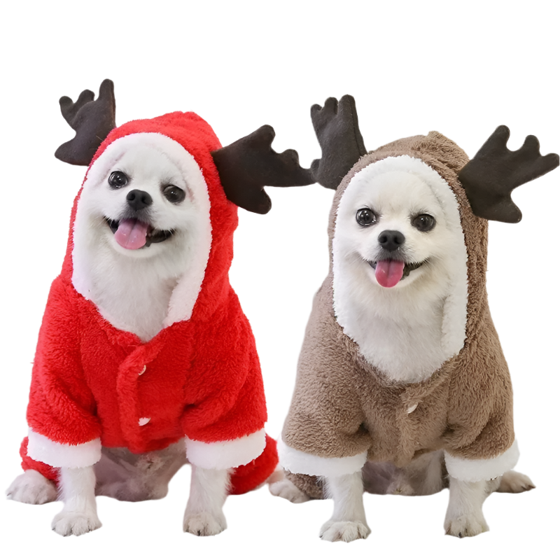 Yuletide Pup Hoodie