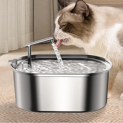 Steel Auto Cat Fountain