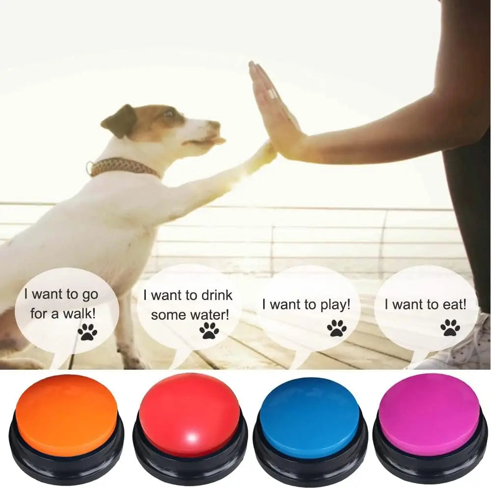 Dog Interactive Voice Recording Buzzer