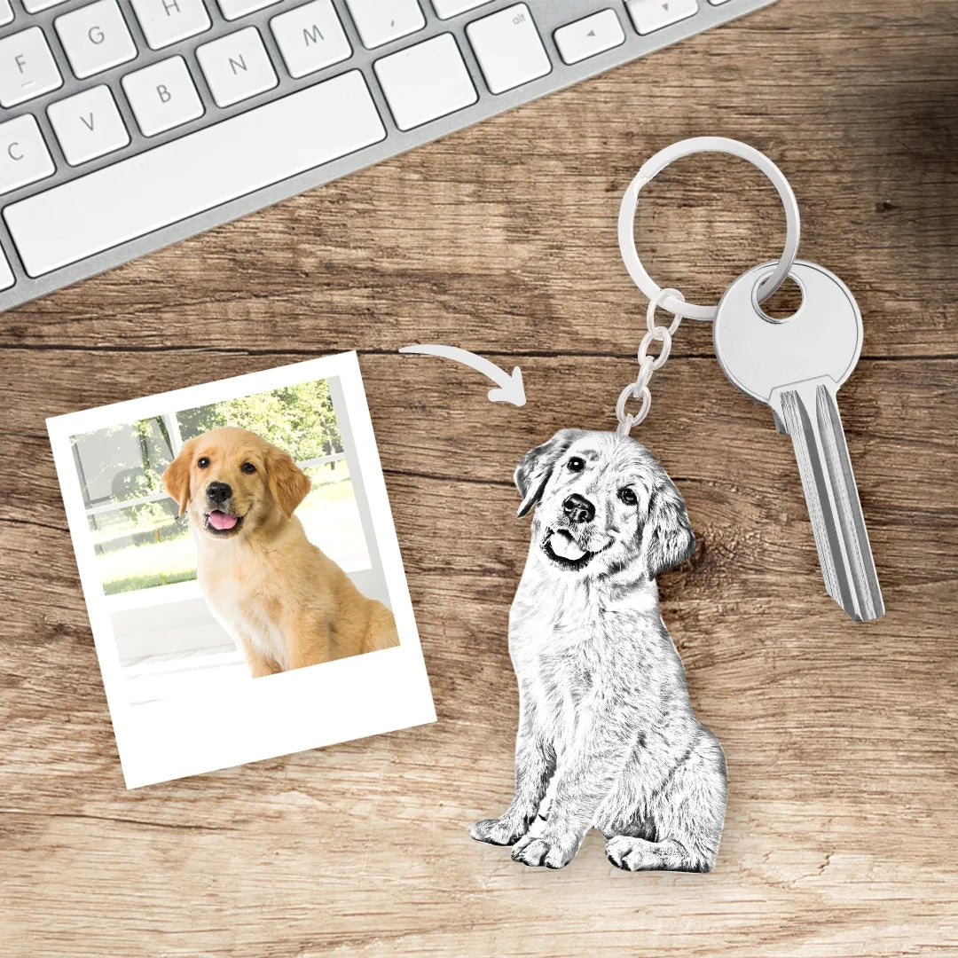 Custom Photo Keychain