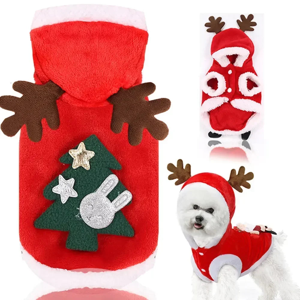 Yuletide Pup Hoodie