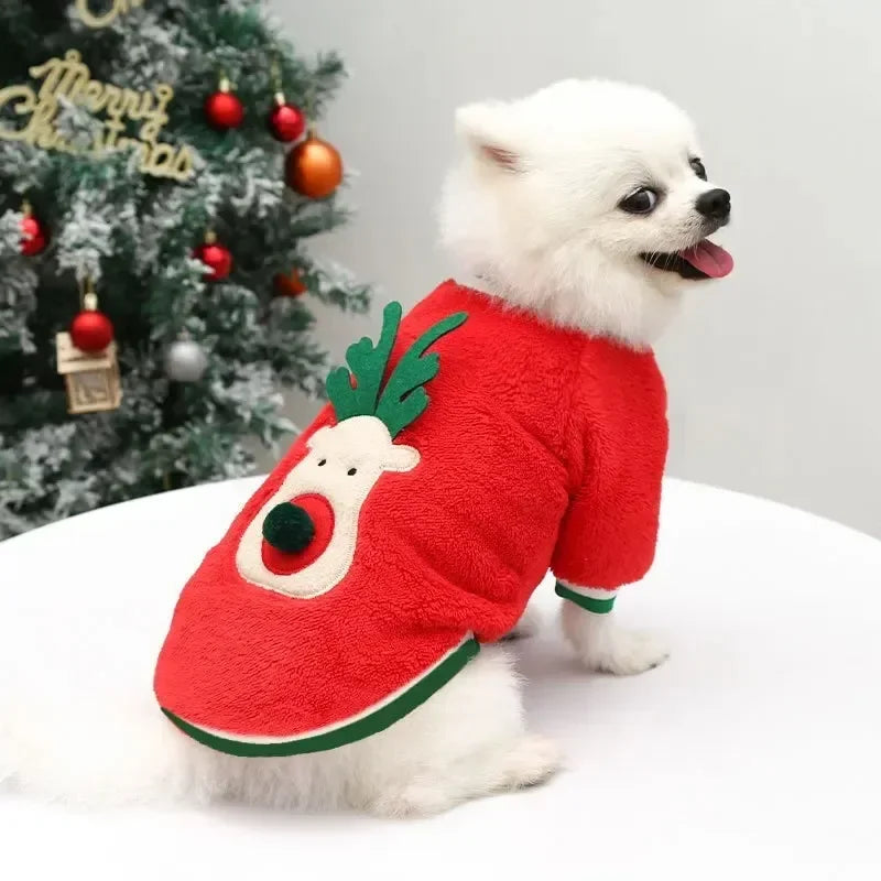 Yuletide Pup Hoodie