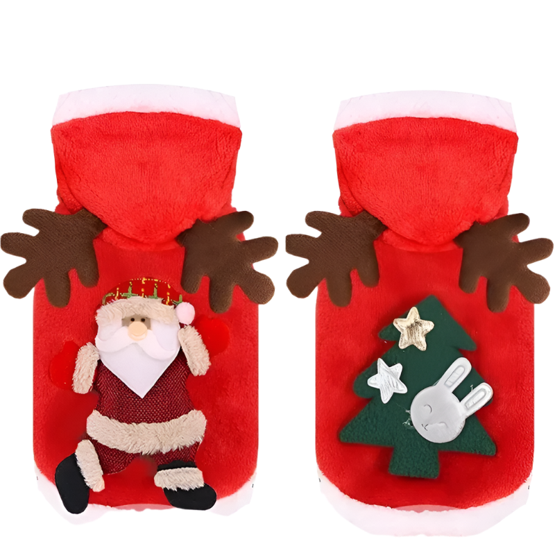 Yuletide Pup Hoodie