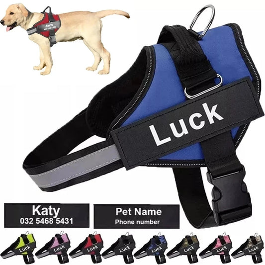 Customized Reflective Dog Harness